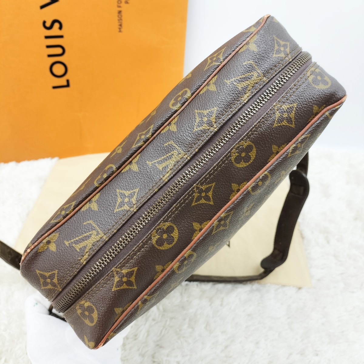 正規品 LOUISVUITTON ルイヴィトン ヴィトン モノグラム マルソー モノグラムマルソー ショルダーバッグ ヴィンテージ 肩掛け可 M40264の画像3