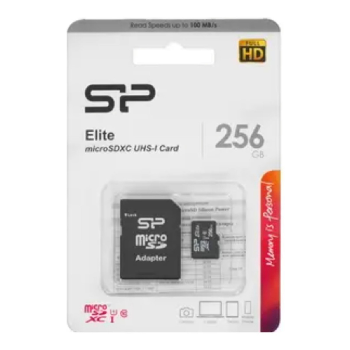 microSDXC256GBメモリーカード（Silicon Power）SP256GBSTXBU1V10SP 2個セット【1円スタート出品・新品・送料無料】_画像2