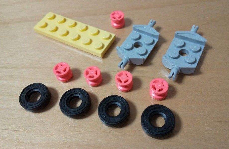 レゴ クルマ系パーツ【LEGO正規品】新品同様     #自動車 車輪 タイヤ ホイール シャシー