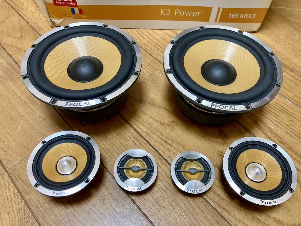 フォーカル FOCAL K2 Power 165KRX3 16.5cm/8cm 3way スピーカー 正規品　本物_画像1