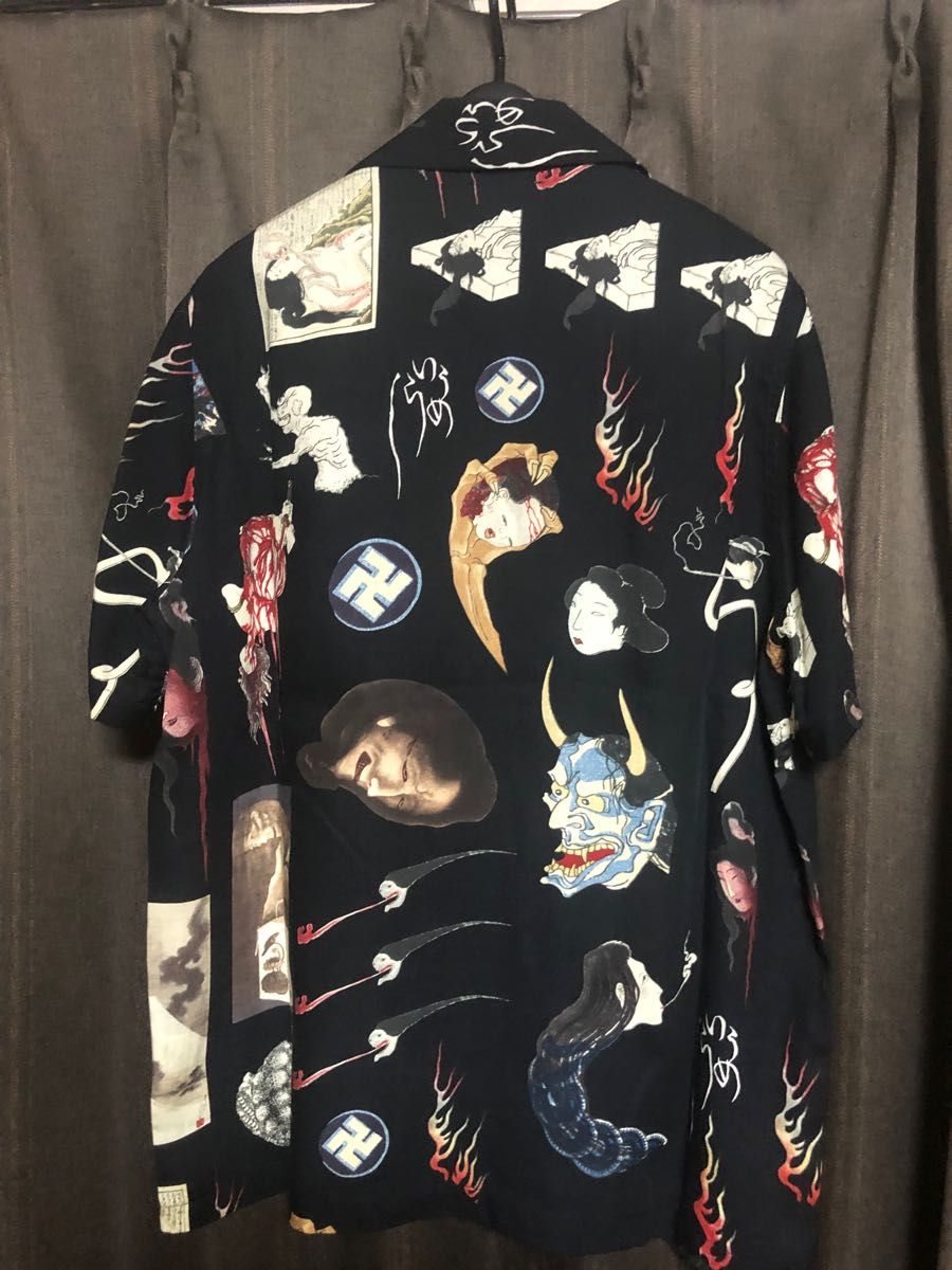 ワコマリア おばけ アロハ シャツ ハワイアン WACKO MARIA SHIRT ワコマリア おばけ アロハ シャツ ハワイアン WACKO MARIA SHIRT