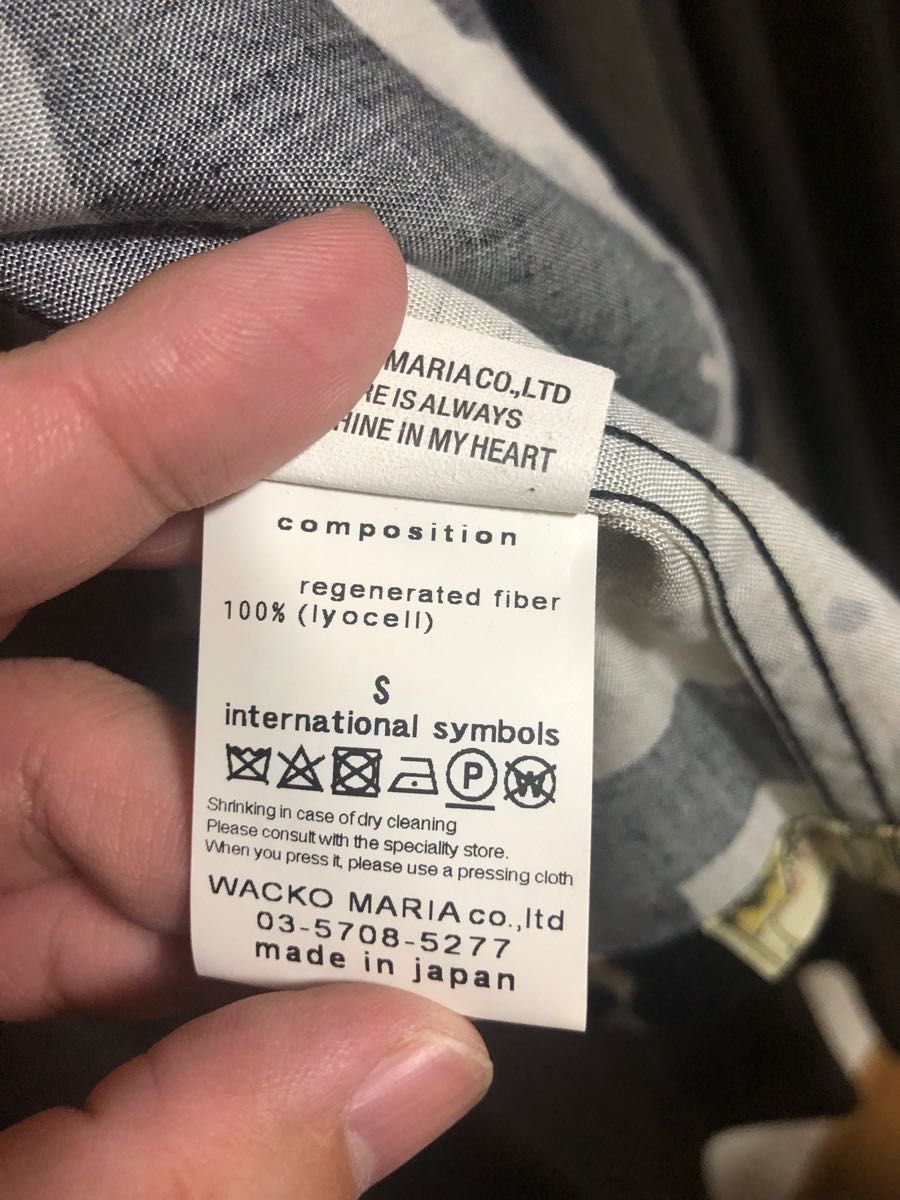 ワコマリア おばけ アロハ シャツ ハワイアン WACKO MARIA SHIRT ワコマリア おばけ アロハ シャツ ハワイアン WACKO MARIA SHIRT