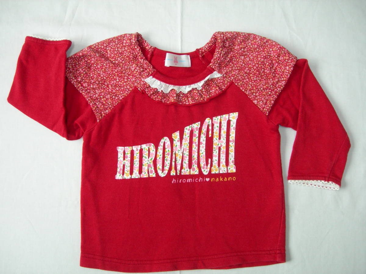 hiromichi nakano cut and sewn ( красный )80cm