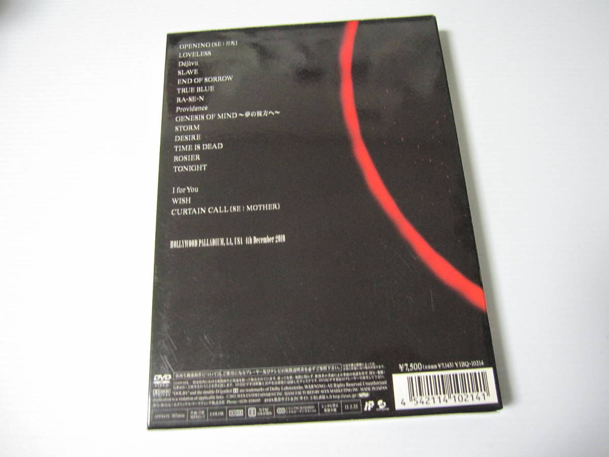 【DVD】LUNA SEA 3D IN LOS ANGELES / LUNA SEA / 特典ステッカー付_画像2