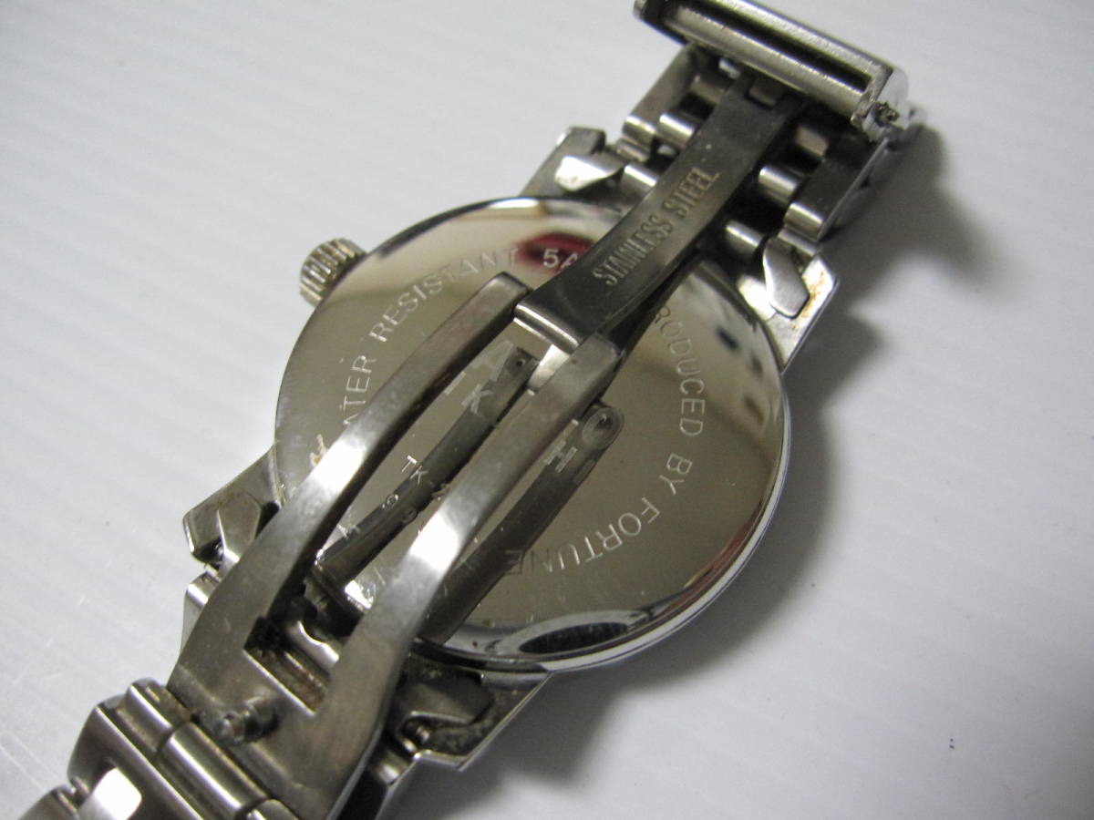 【タケオキクチ TAKEO KIKUCHI】メンズ腕時計 クォーツ TK-2078 / 電池切れジャンク_画像5