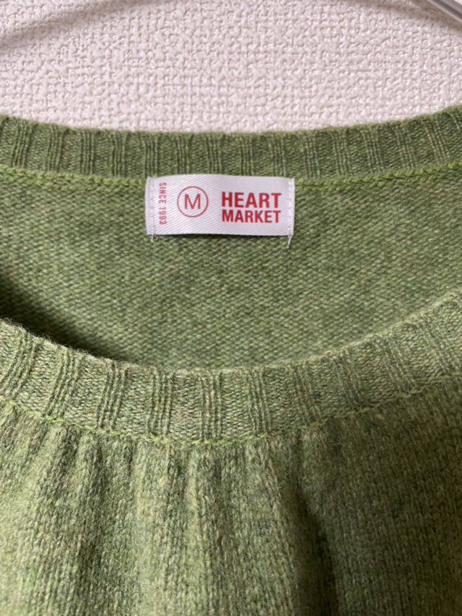 HEART MARKET ハートマーケット ニット セーター Mサイズ 緑_画像3