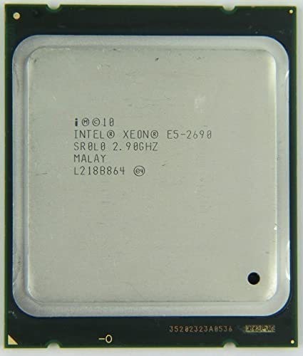 2個セット Intel Xeon E5-2690 SR0L0 8C 2.9GHz 20MB 135W LGA2011 DDR3-1600_画像1