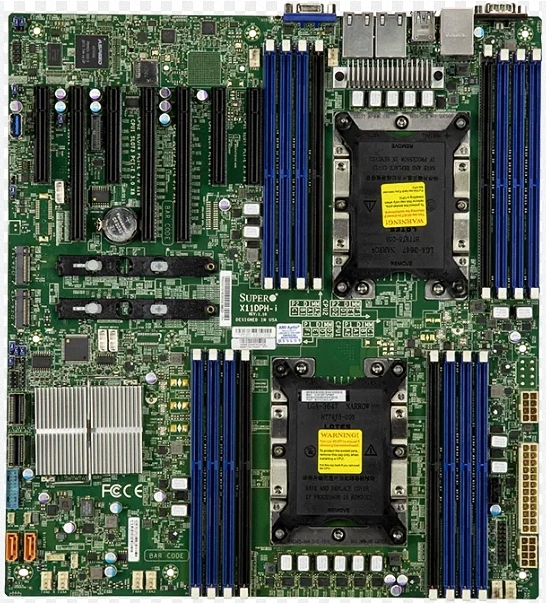 その他 Supermicro X11DPH-I LGA 3647 Intel C621 Scalable Processors E-ATX Gen.2 Motherboard