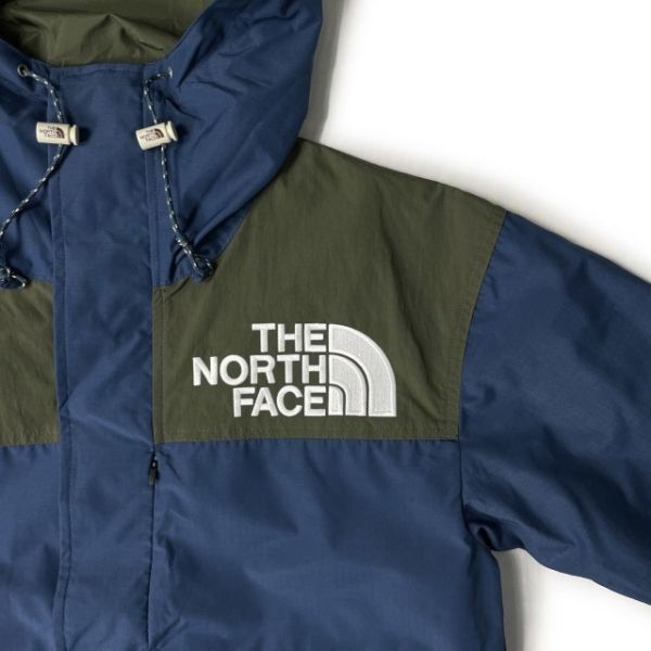 1円～!売切!【正規新品】THE NORTH FACE◆86 Low-Fi Hi-Tek Mountain Jacket マウンテンジャケット US限定 撥水 刺繍(XXL)青 180915-130_画像4