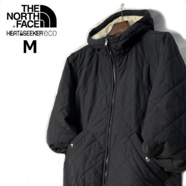 1円～!売切!【正規新品】THE NORTH FACE CUCHILLO FZ HOODIE キルティングジャケット シェルパフリース US限定 防寒 登山(M)黒 181024-90_画像3