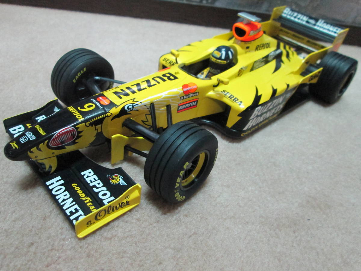 1/18「F１ Jordan Mugen Honda 198」 1998年「D.Hill」！！ 「MINICHAMPS」_画像9