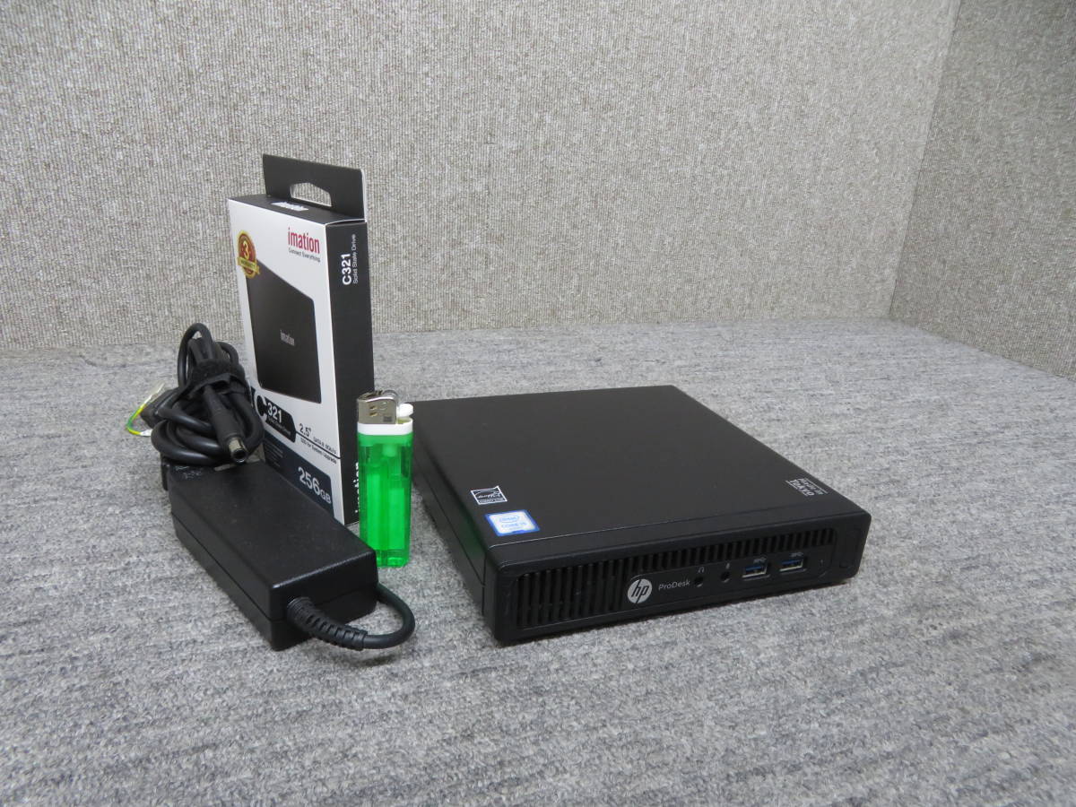 超小型PC HP ProDesk 400-G2 ◆ Office付 ◆ 最新 Windows11◆ 安心30日保証★ 秒速起動 Core i5 4CPU / 8GB / 新品・爆速SSD 256GB_画像1