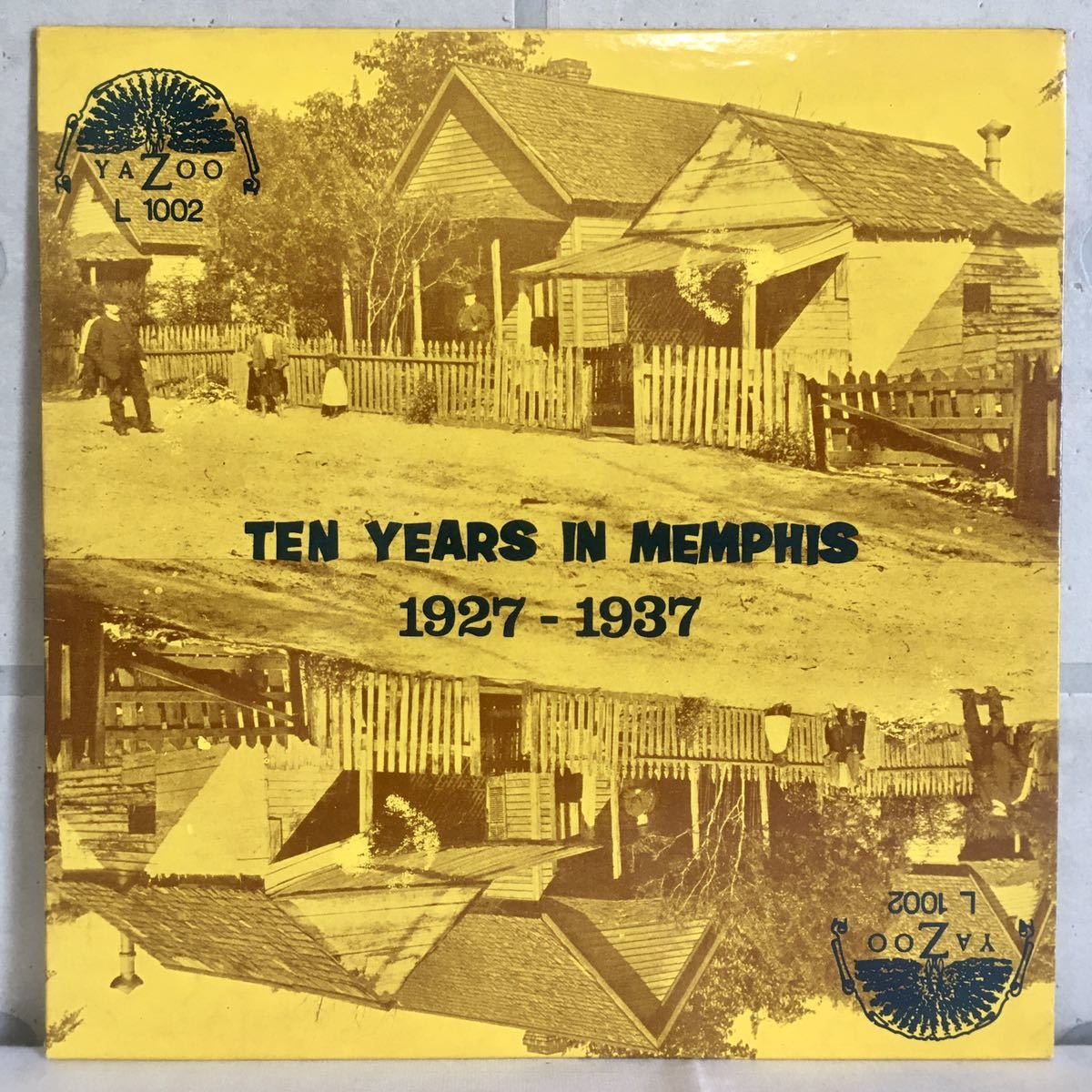 美品 US LP Repress盤 / V.A.- (Furry Lewis, Frank Stokes...) - 10 Years In Memphis 1927-1937 (Yazoo L-1002) / Blues 戦前ブルース_画像1