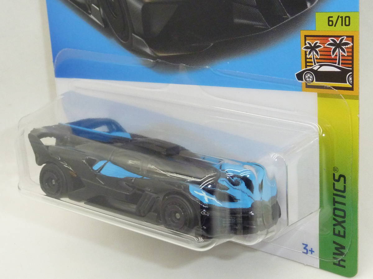 Ｎアソート◇ホットウィール Hot Wheels ガッティ ボリード BUGATTI BOLIDE◆USカード_画像2