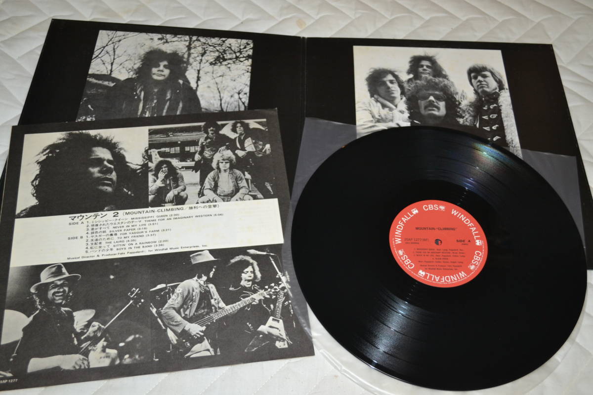 12(LP) MOUNTAIN Climbing! 　帯なし日本盤再発　概ね美品　1978年_画像3