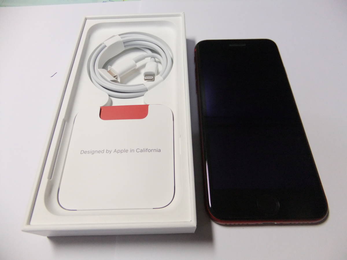 超美品 iPhone SE 第3世代 128GB レッド SIMフリー(iPhone)｜売買され