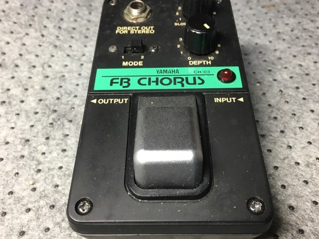 YAMAHA FB CHORUS、CH-03、綺麗、動作未確認、ジャンク扱い、1円スタート_画像4