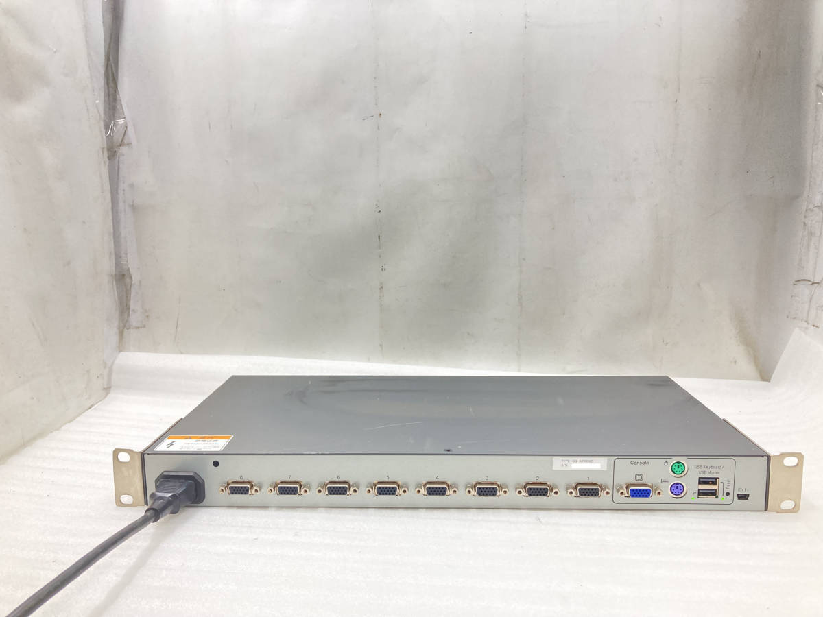 ●FUJITSU　KVMスイッチ(8ポート) 　FS-1108AU　中古品_画像1