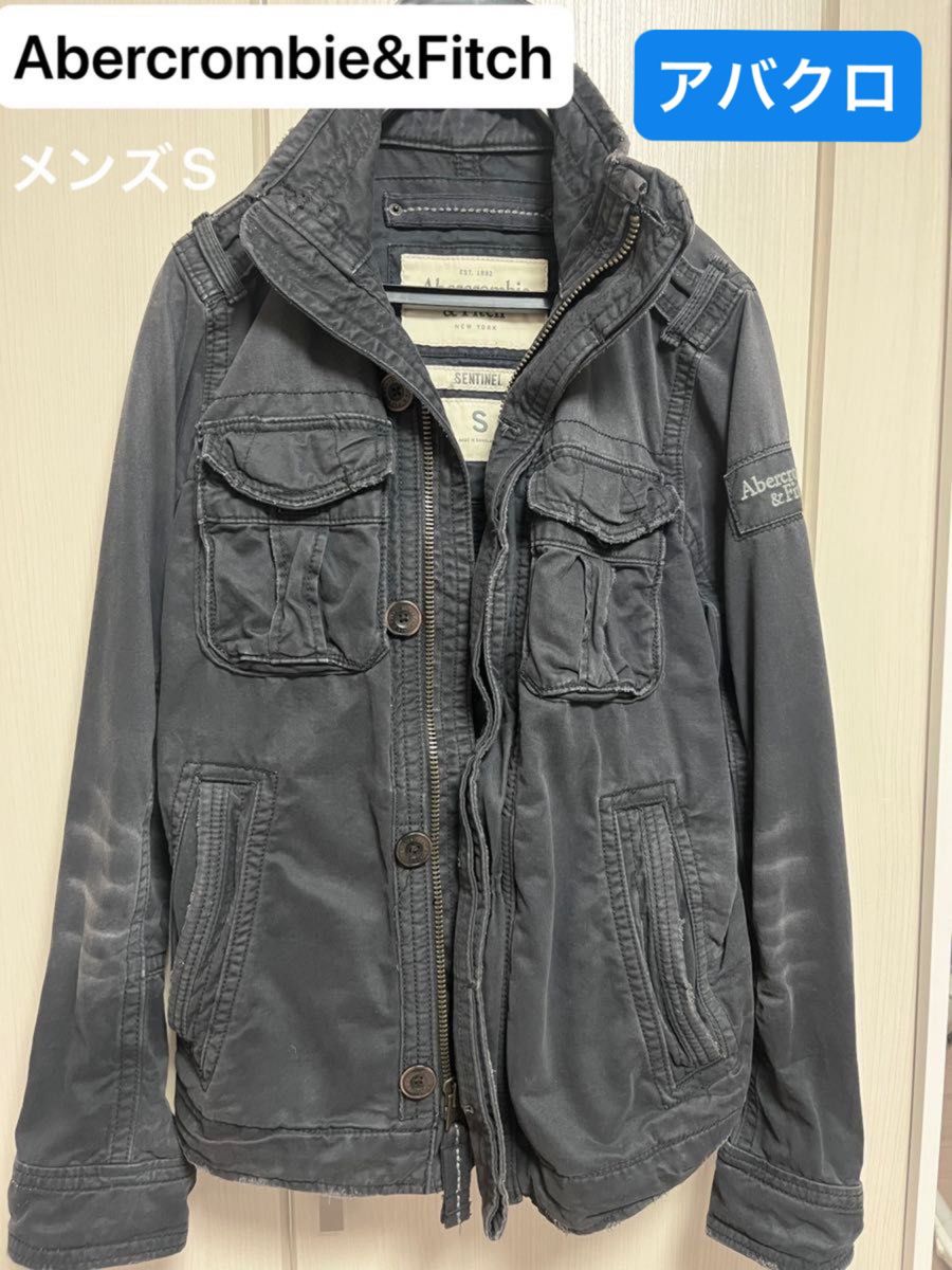 Abercrombie&Fitch アバクロンビー&フィッチ ミリタリージャケット アバクロ　メンズ