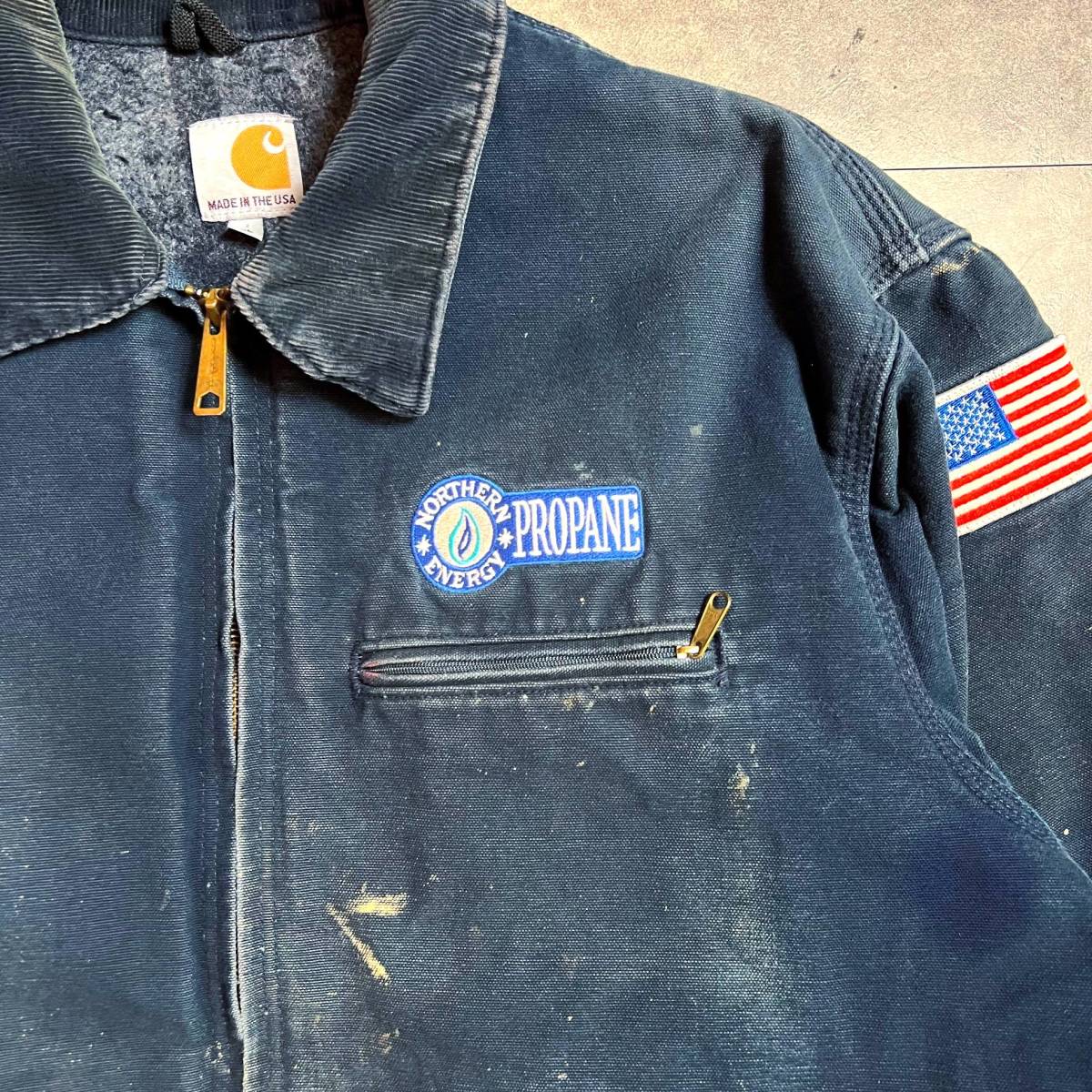 USA製 カーハート デトロイトジャケット XL ネイビー Carhartt USA製 カーハート デトロイトジャケット XL ネイビー Carhartt