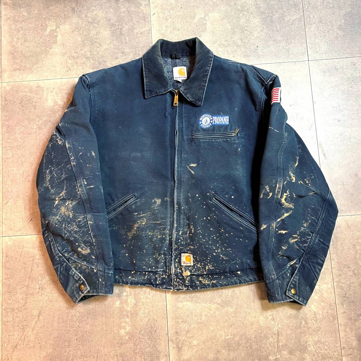 USA製 カーハート デトロイトジャケット XL ネイビー Carhartt USA製 カーハート デトロイトジャケット XL ネイビー Carhartt