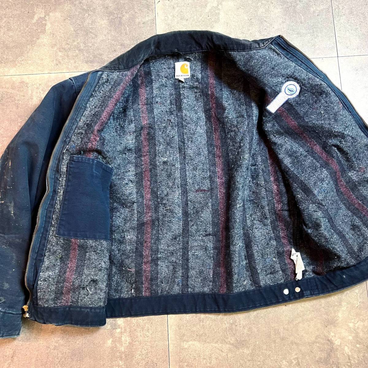 USA製 カーハート デトロイトジャケット XL ネイビー Carhartt USA製 カーハート デトロイトジャケット XL ネイビー Carhartt