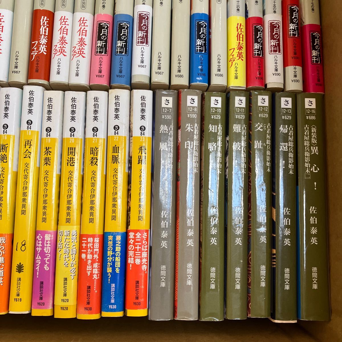 大SET-ш957/ 文庫本 佐伯泰英 不揃い105冊まとめ 鎌倉河岸補物控 交代寄合伊那衆異聞 古着屋総兵衛影始末 密命 酔いどれ小藤次留書 他_画像5