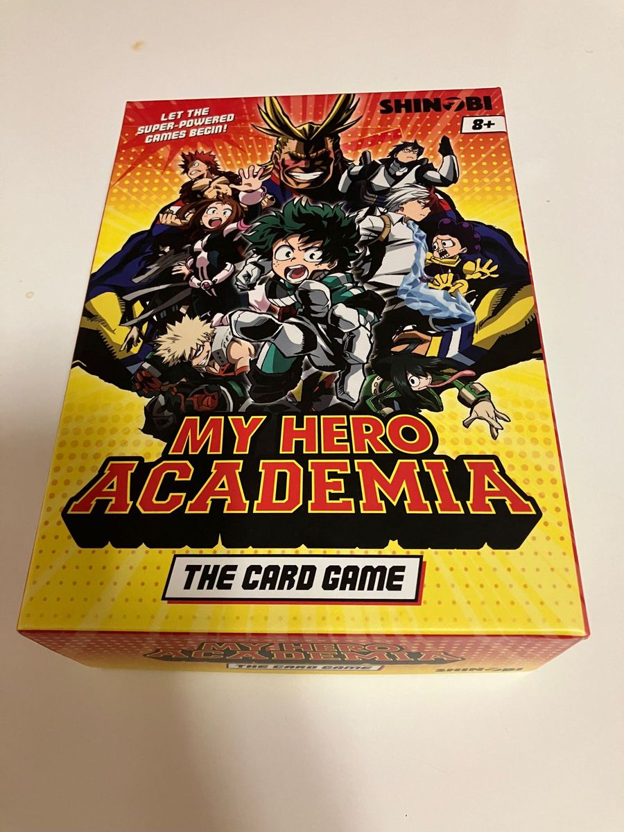 My Hero Academia: The Card Game 僕のヒーローアカデミア　ボードゲーム　英語版