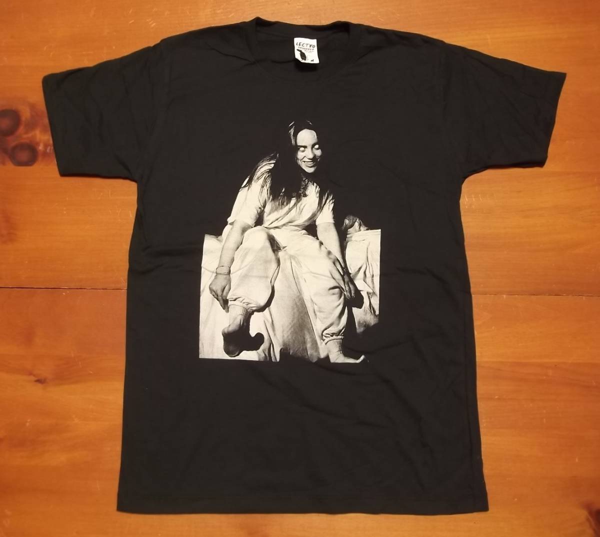 新品【Billie Eilish】ビリーアイリッシュ When We All Fall Asleep, Where Do We Go? プリントTシャツ M // ロックTシャツ バンドTシャツの画像1