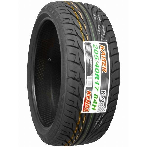 2本セット 205/40R17 2023年製造 新品サマータイヤ KENDA KR20 ケンダ 205/40/17_画像3