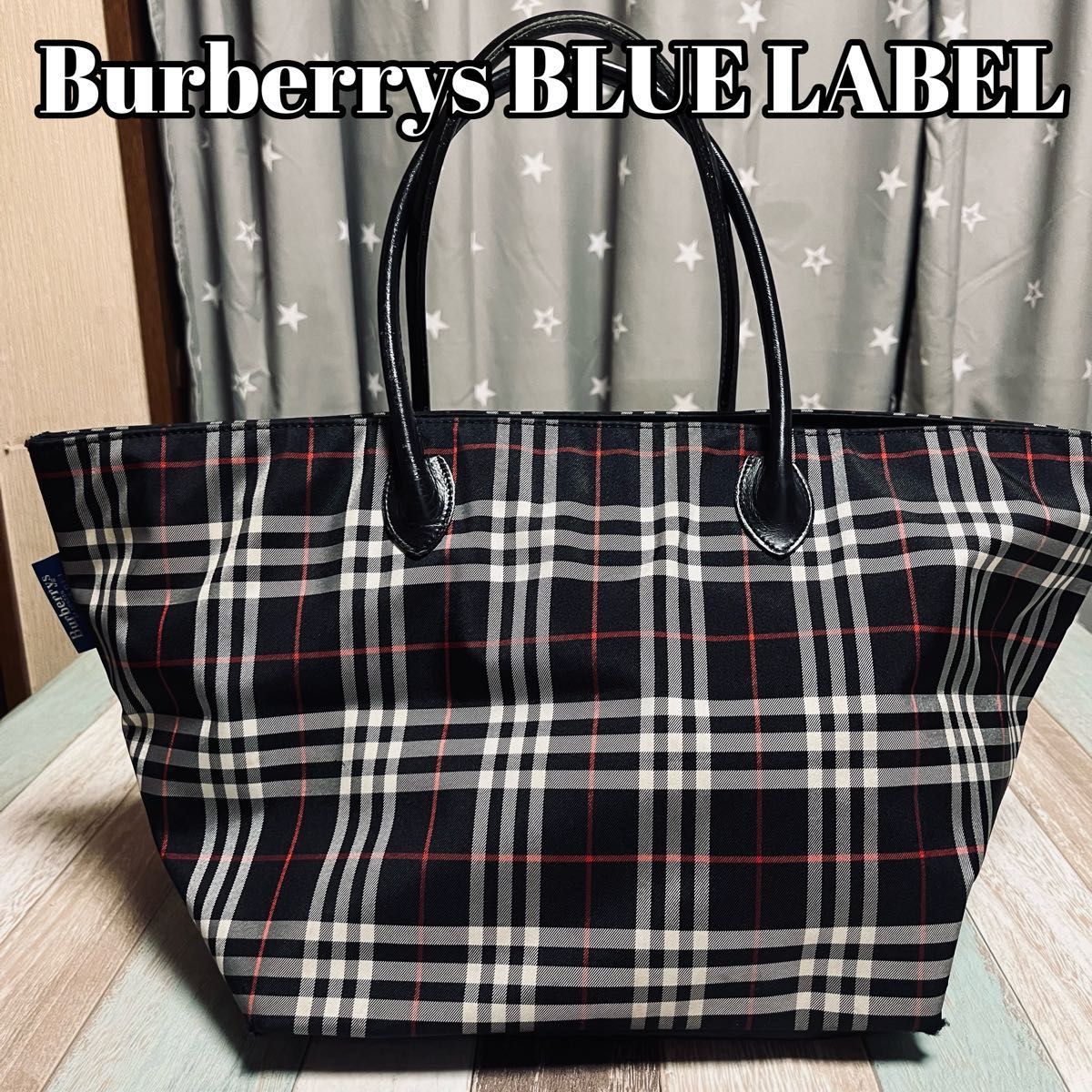 BURBERRY BLUE LABEL バーバリーブルーレーベル ノバチェック トート