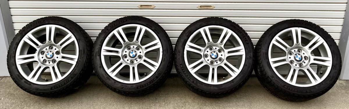 20年製！ミシュランMICHELINEスタッドレスタイヤX-ICEsnow 225/45R17 BMW3シリーズ純正ホイール8J+34 8.5J+37 4本セットE90 F30_画像2