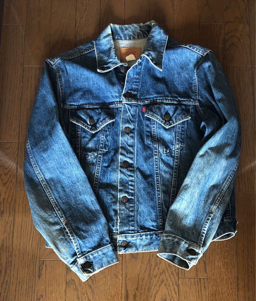 Levi's 70505 4th デニムジャケット 濃紺 70s サイズ44 BIGE直後 Levi's 70505 4th デニムジャケット 濃紺 70s サイズ44 BIGE直後