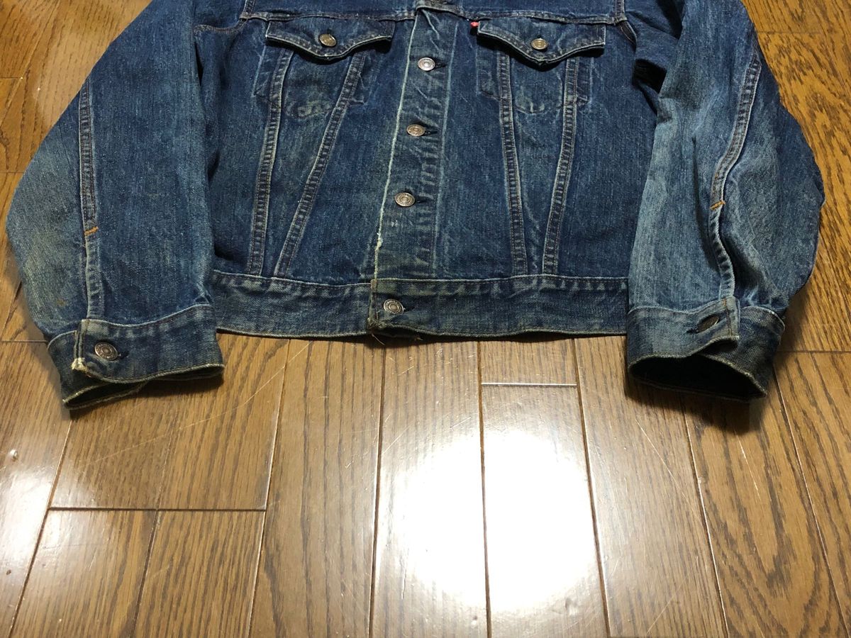 Levi's 70505 4th デニムジャケット 濃紺 70s サイズ44 BIGE直後 Levi's 70505 4th デニムジャケット 濃紺 70s サイズ44 BIGE直後