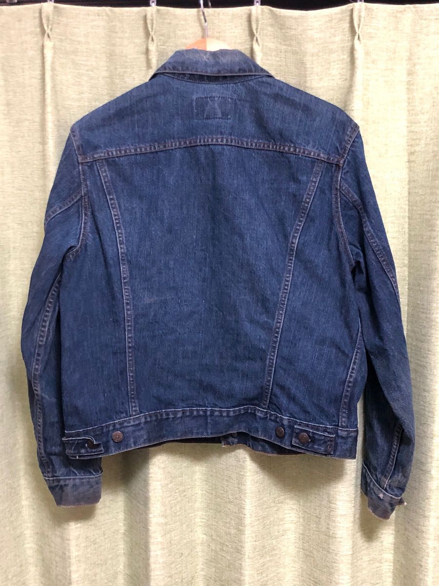 Levi's 70505 4th デニムジャケット 濃紺 70s サイズ44 BIGE直後 Levi's 70505 4th デニムジャケット 濃紺 70s サイズ44 BIGE直後