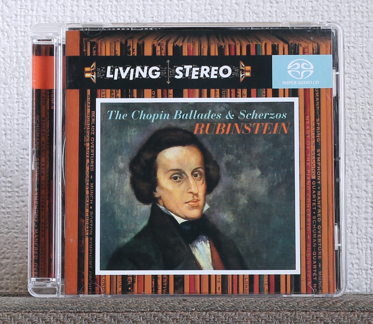 品薄/高音質CD/SACD/ルービンシュタイン/ショパン/バラード＆スケルツォ集/Rubinstein/Chopin/RCAの画像1