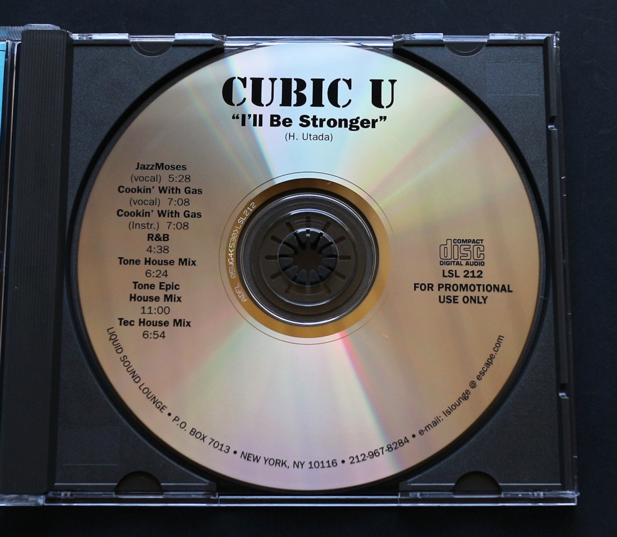 CD/Cubic U/I'll Be Stronger/Liquid Sound Lounge/Hikaru Utada/宇多田ヒカル_画像4