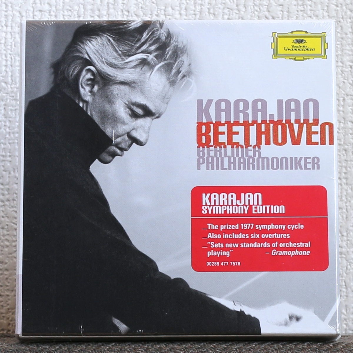 欧州製/CD/6枚組/カラヤン/ベートーヴェン/交響曲全集/1970年代/ベルリン・フィル/Karajan/Beethoven/Berliner Philharmoniker/DG_画像1