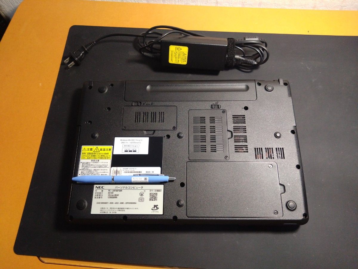 ＮＥＣ ＬＭ７５０/ＦＳ６Ｒ　新品SSD付き　メモリ8G WiFi改　MSOffice2010business付き