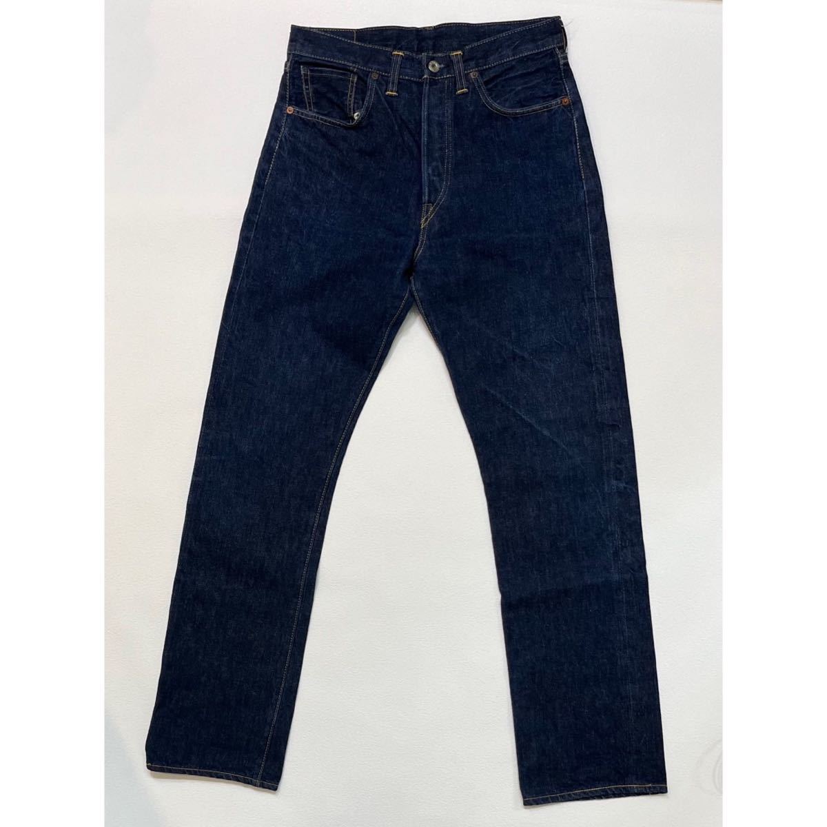 K184 美品 濃紺 バレンシア Levi's S501xx アメリカ 製 デニム パンツ W31 × L36 リーバイス 90s USA vintage ビンテージ 赤耳 BIG E