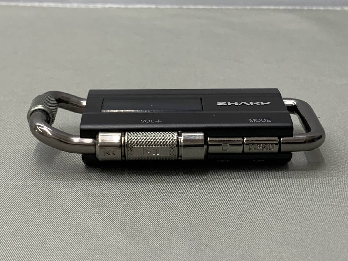 100-.y11317-60s SHARP シャープ デジタルオーディオプレーヤー MP-S300-B ジャンク品_画像9