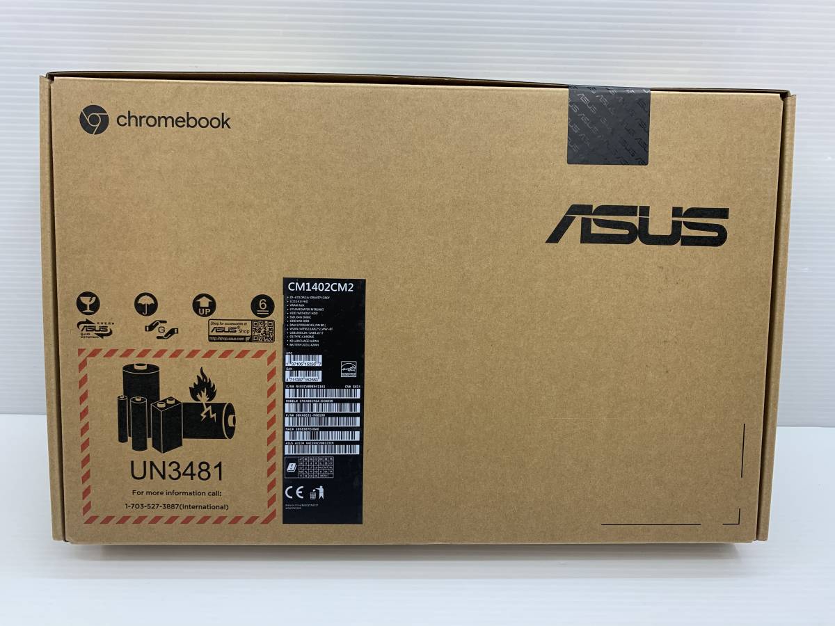 99-KE1203-120s ASUS Chromebook クロームブック GM1402CM2 CPU:MEDIATEK MT8186G SSD:64G 未開封品の画像1