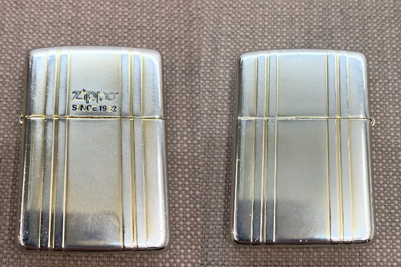 168-KA1169-60: ZIPPO アーマーケース 2019年5月製 オイルライター 火花確認済_画像3