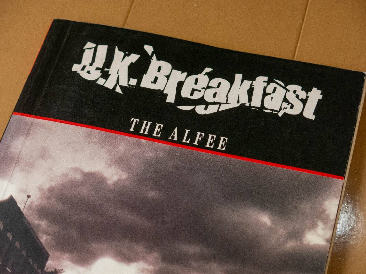 【貴重!即決!送料込!】THE ALFEE(アルフィー)バンドスコア U.K.BREAKFAST