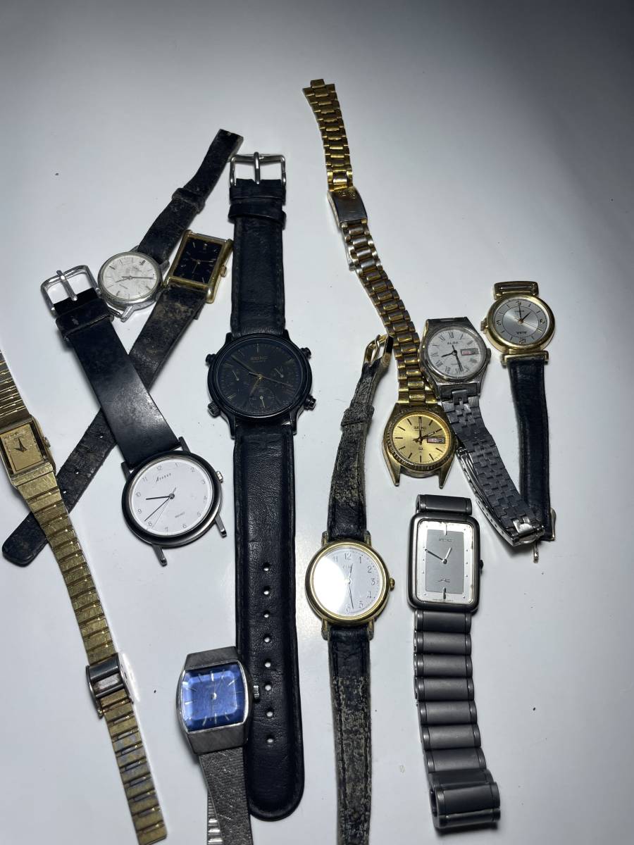 【1円スタート】M506 時計 男性 女性 全てSEIKO・ALBA　11点　 電池式　機械時計 まとめ セット KG _画像6