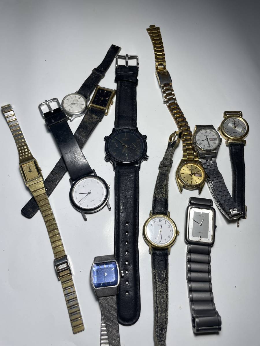 【1円スタート】M506 時計 男性 女性 全てSEIKO・ALBA　11点　 電池式　機械時計 まとめ セット KG _画像7