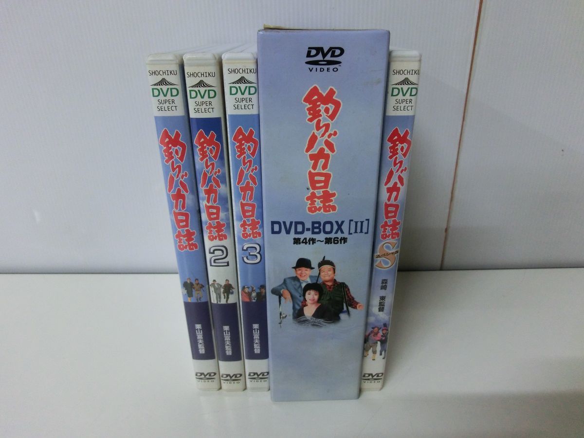 釣りバカ日誌 DVD 1〜6巻+スペシャルセット 西田敏行 三國連太郎_画像2