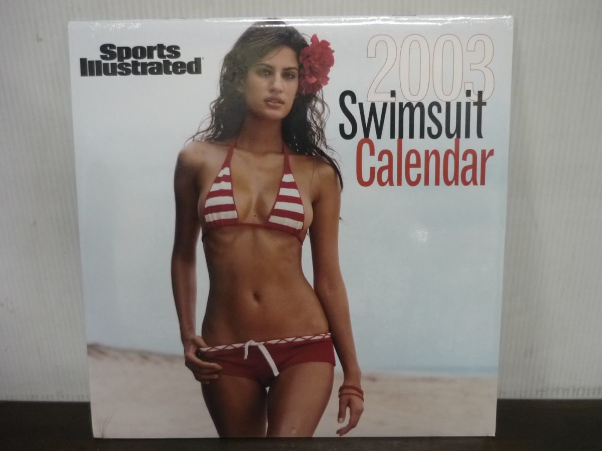 Sports Illustrated Swimsuit Calendar 2003 未開封 水着 カレンダー 洋書の画像1