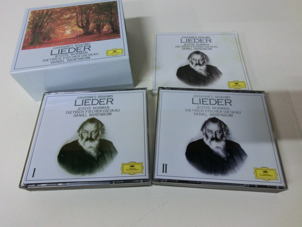 BRAHMS LIEDER CD-BOX 8枚組 ブラームス 歌曲集の画像2