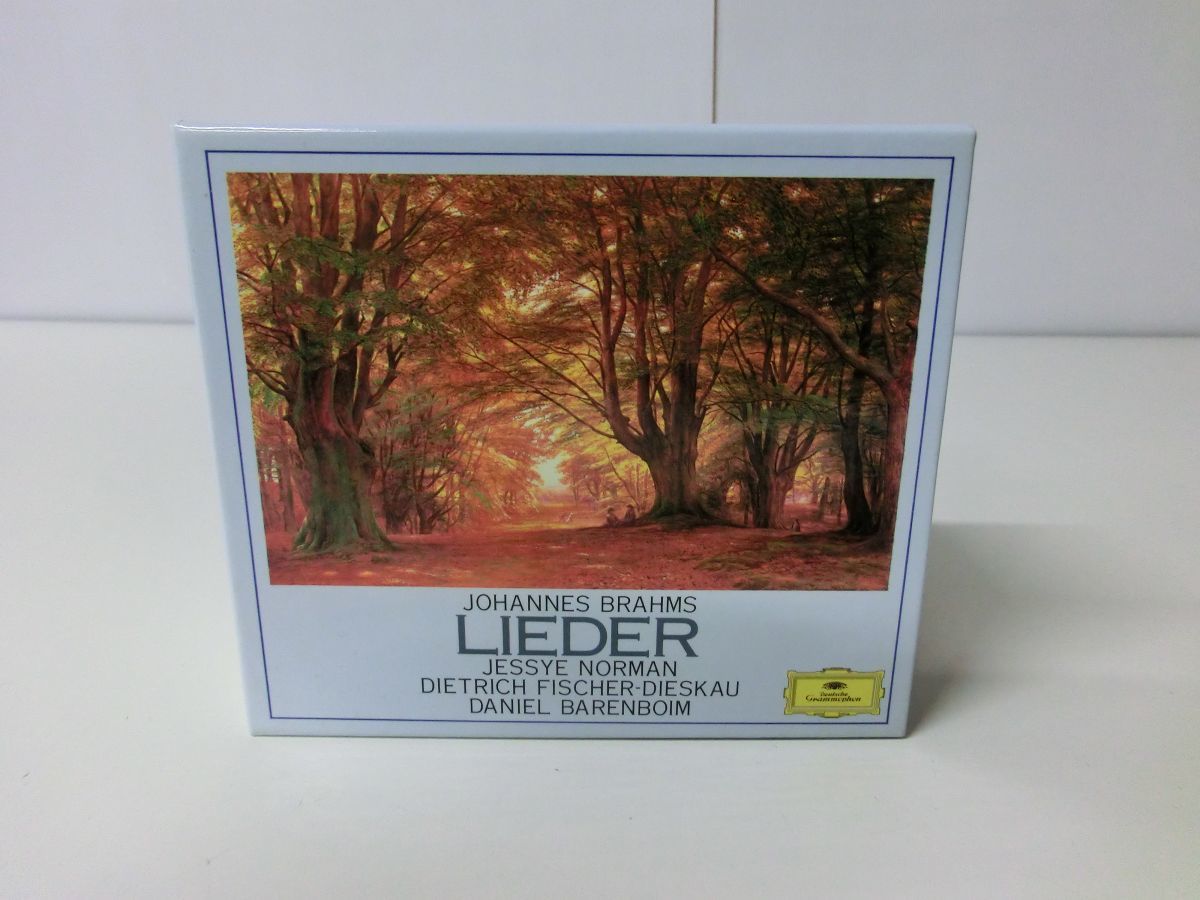 BRAHMS LIEDER CD-BOX 8枚組 ブラームス 歌曲集_画像1